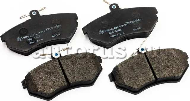 Колодки тормозные дисковые | перед | (Allied Nippon). Артикул ADB0152