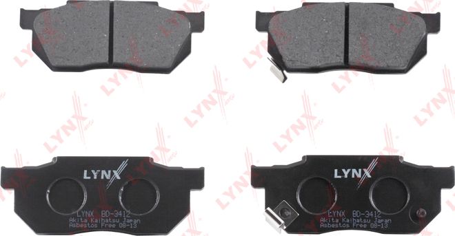 Тормозные колодки LYNXauto. Артикул BD-3412