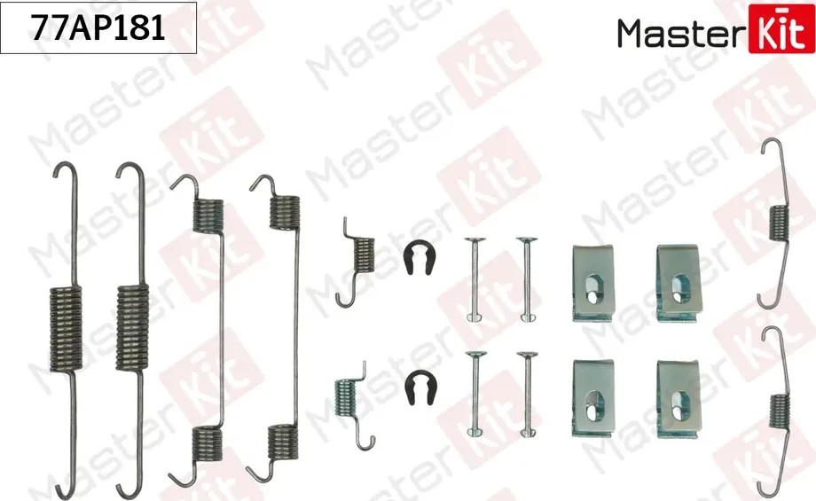 Комплект барабанных пружинок SUZUKI (Master KIT). Артикул 77AP181