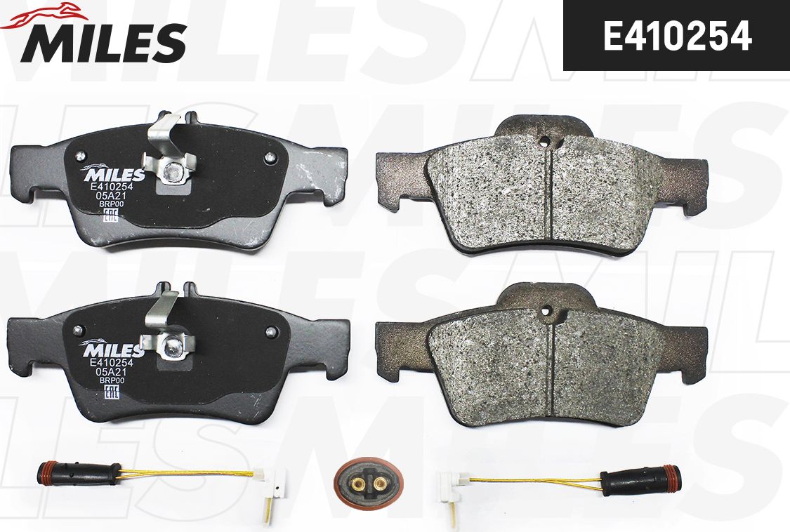 Тормозные колодки Miles (Low-Metallic). Артикул E410254