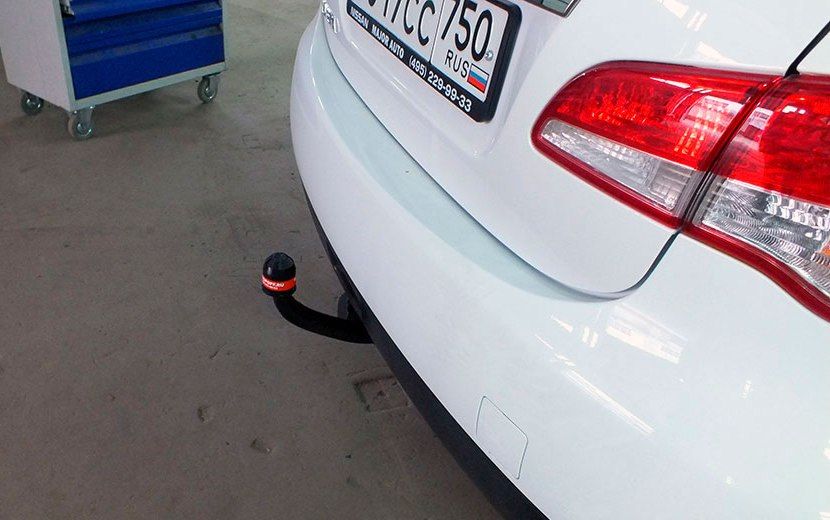 Фаркоп Oris (ранее Bosal) для Nissan Almera G15 2013-2026. Артикул 4373-A