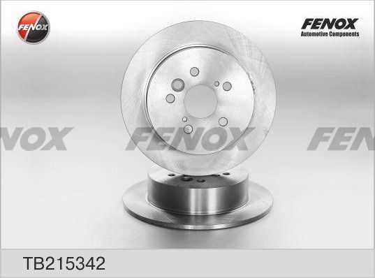 Тормозной диск Fenox. Артикул TB215342