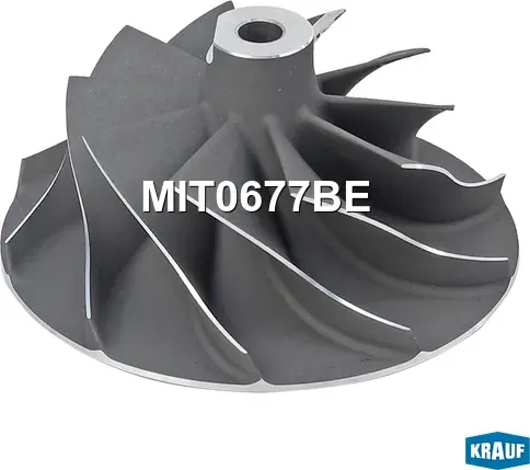 Крыльчатка турбокомпрессора Krauf. Артикул MIT0677BE