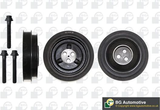Комплект ременных шкивов BGA. Артикул DP0834K