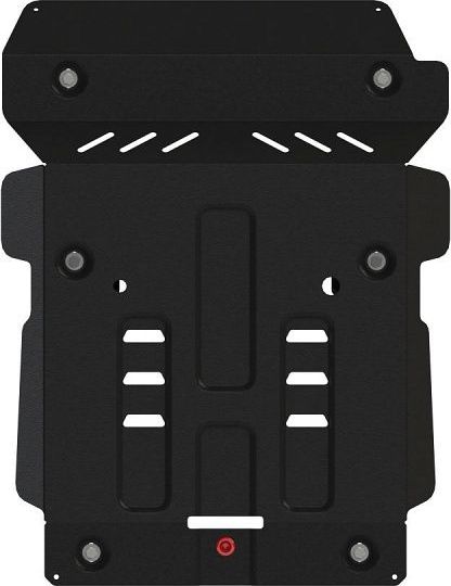 Защита Шериф (3 мм) усиленная для картера и радиатора Isuzu MU-X 2021-2026. Артикул 32.4922