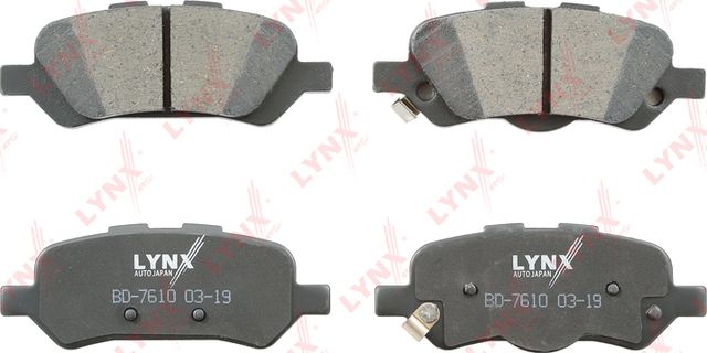 Тормозные колодки LYNXauto. Артикул BD-7610