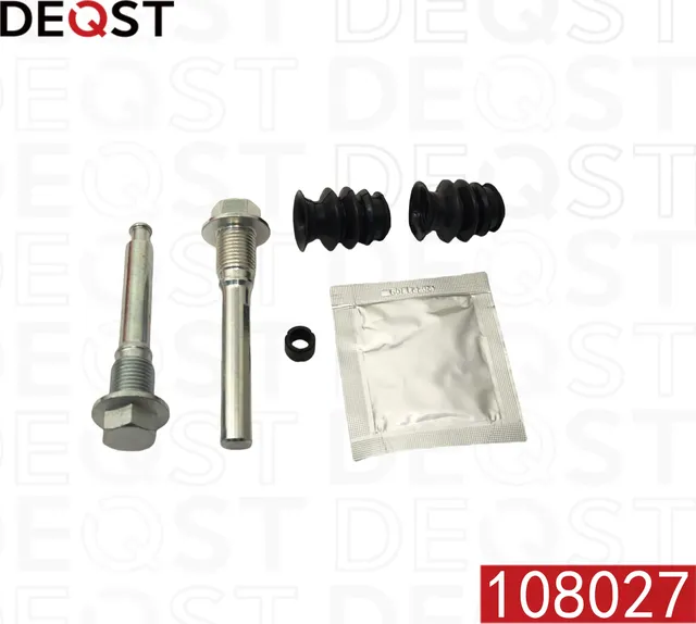 Комплект направляющих тормозного суппорта переднего направляющая (O 11/15mm, Ake (Deqst). Артикул 108027