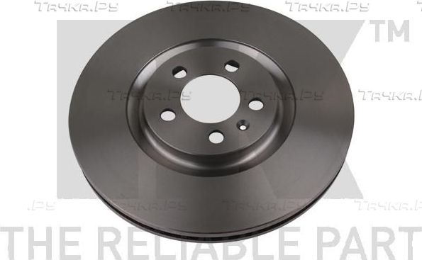 Тормозной диск NK передний для SEAT Ibiza IV 2009-2016. Артикул 2047165