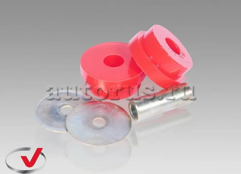 Сайлентблоки Полиуретановые переднего (нижнего) продольного рычага, комплект (2ш (Vtulka). Артикул 2106036