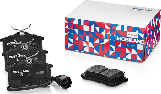 Тормозные колодки Mobiland. Артикул 429203660