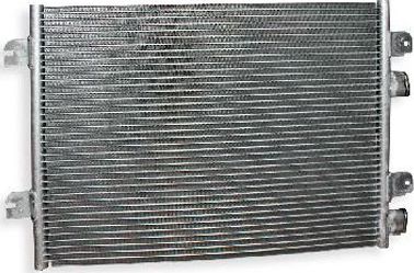 Радиатор кондиционера (конденсатор) ASAM (алюминий). Артикул 30303