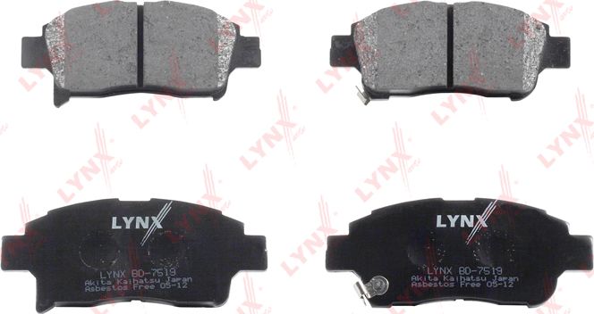 Тормозные колодки LYNXauto. Артикул BD-7519