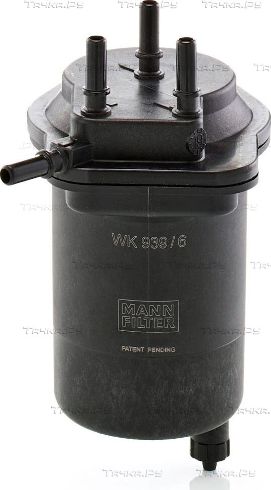 Топливный фильтр Mann-Filter для Nissan Cube Z12 2010-2026. Артикул WK 939/6