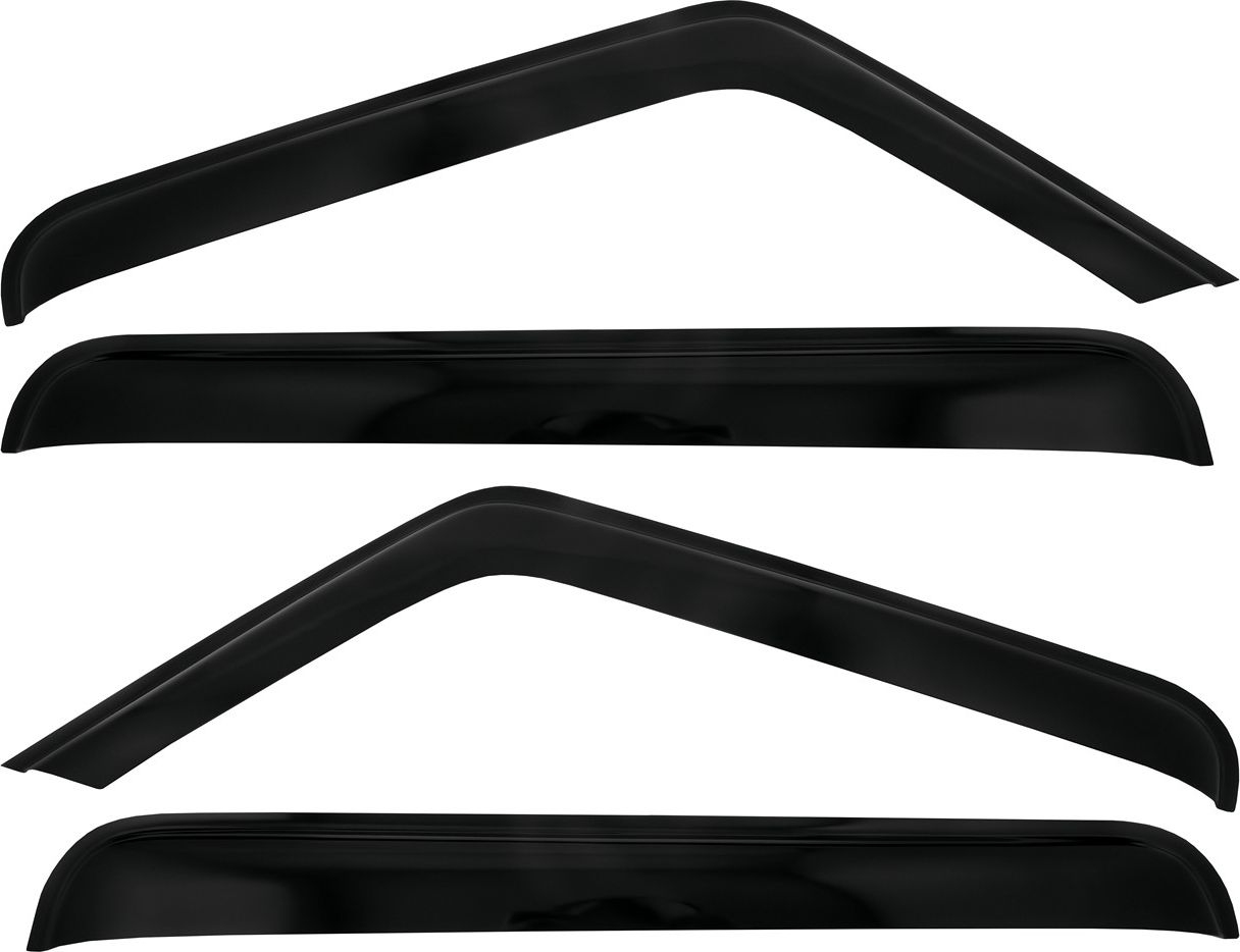 Дефлекторы REIN для окон (накладной скотч 3М) (4 шт.) BAIC BJ40 2023-2026. Артикул REINWV1249