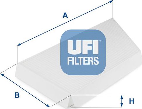 Салонный фильтр UFI. Артикул 53.044.00