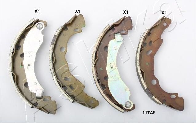 Тормозные колодки ASHIKA. Артикул 55-01-117