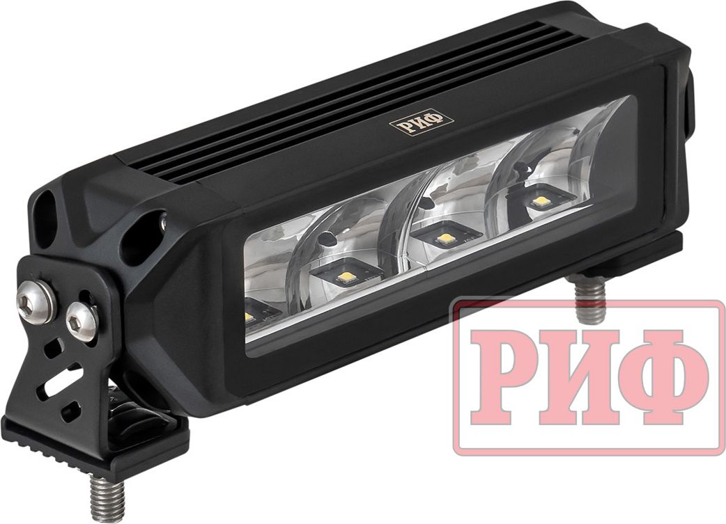 Фара светодиодная дальнего света РИФ 183 мм 20W LED. Артикул BR0120S