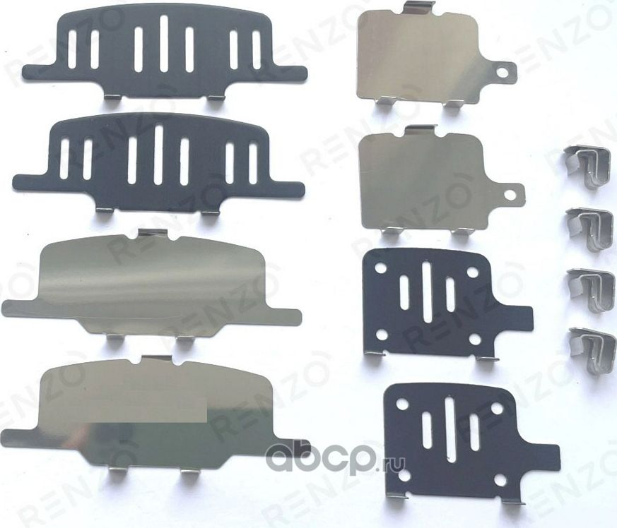 Комплект противоскрипных пластин (Renzo). Артикул BSS080
