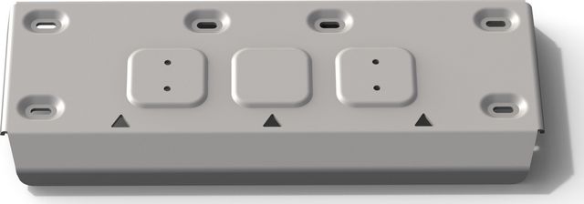 Защита алюминиевая Rival для рулевых тяг Toyota Land Cruiser 78 2007-2026. Артикул 2333.5786.1.6