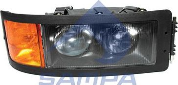 Фара передняя основная Sampa правая для MAN HOCL 1992-2026. Артикул 022.035