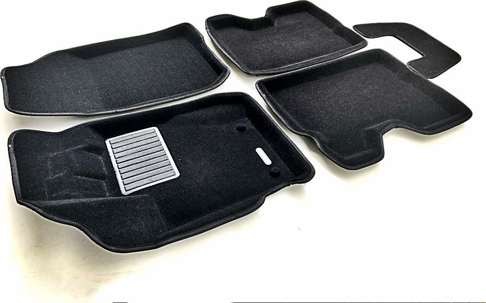 Коврики текстильные Euromat 3D Business для салона Renault Kaptur 2016-2026. Артикул EMC3D-004206