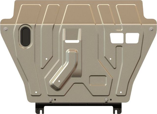 Защита алюминиевая Шериф (3 мм) для картера и КПП Lexus NX 200 2014-2026. Артикул 24.1897 CP