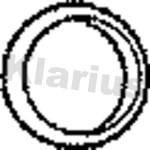 Прокладка глушителя Klarius. Артикул 410079