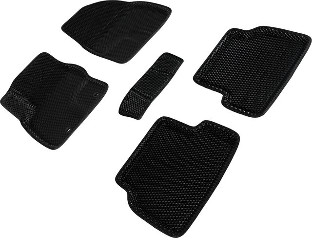 Коврики Seintex 3D EVA ромб для салона BMW Х5 F15 2013-2019 ЧЕРНЫЕ. Артикул 95274