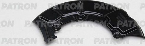 Кожух (щиток) тормозного диска Patron передний левый для Volkswagen Bora 1998-2013. Артикул PBS005