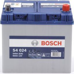 Аккумулятор Bosch S4 для Geo Tracker 1988-1998. Артикул 0 092 S40 240