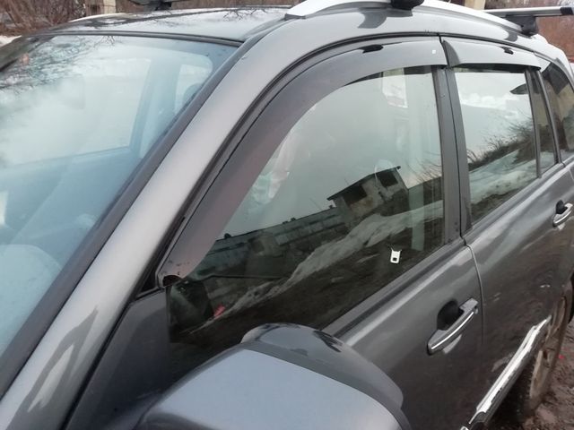 Дефлекторы Cobra Tuning для окон Chery Tiggo 3 2017-2020. Артикул C21717