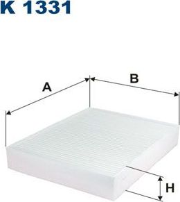 Салонный фильтр Filtron для BMW 3 VI (F3x) 2011-2026. Артикул K 1331