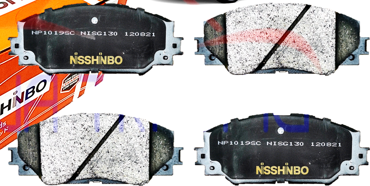Тормозные колодки Nisshinbo Strong Ceramic. Артикул NP1019SC