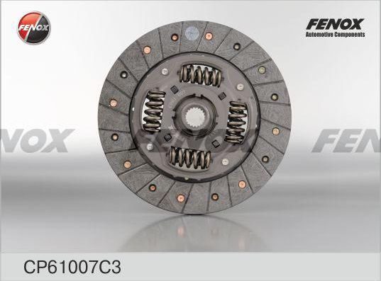 Диск сцепления Fenox для ВАЗ Нива, 4x4 1996-2026. Артикул CP61007C3