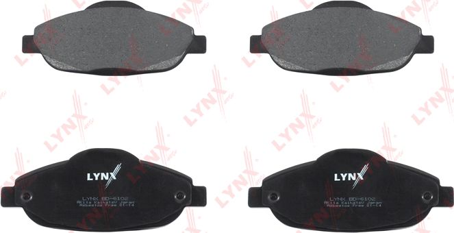 Тормозные колодки LYNXauto. Артикул BD-6102