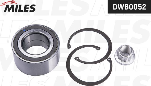 Ступичный подшипник (комплект) Miles задний для Porsche Cayenne I (955) 2002-2010. Артикул DWB0052