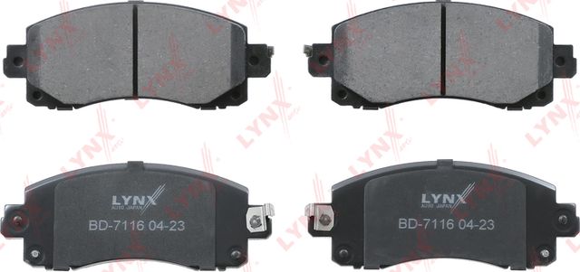 Тормозные колодки LYNXauto. Артикул BD-7116