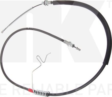 Трос ручника (тросик ручного тормоза) NK. Артикул 9025126