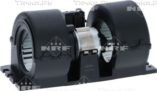 Вентилятор, мотор печки (отопителя) салона (в сборе) NRF для MAN TGM 2005-2026. Артикул 34141