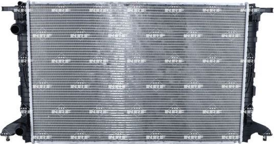Радиатор охлаждения двигателя NRF (алюминий) для Audi A4 V (B9) 2015-2026. Артикул 550234
