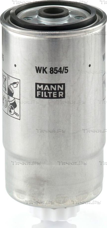 Топливный фильтр Mann-Filter для Fiat Doblo I 2003-2005. Артикул WK 854/5