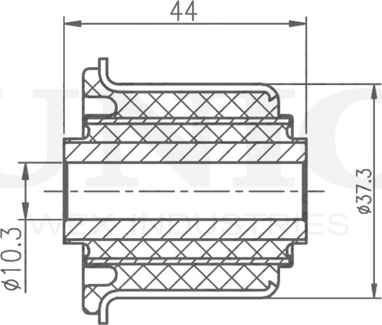 Сайлентблок рычага подвески (Unio). Артикул RMP-20094