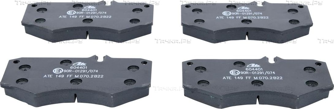 Тормозные колодки ATE передние для Mercedes-Benz T1 1977-1996. Артикул 13.0460-4401.2