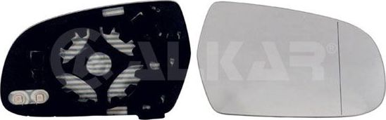 Зеркальное стекло бокового зеркала Alkar. Артикул 6472785