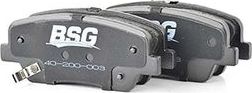 Тормозные колодки BSG. Артикул BSG 40-200-003