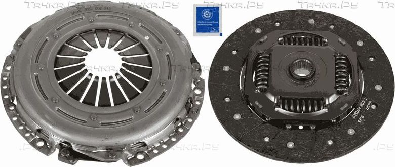 Сцепление (комплект) SACHS XTend для Ford Tourneo Connect II 2013-2026. Артикул 3000 970 100