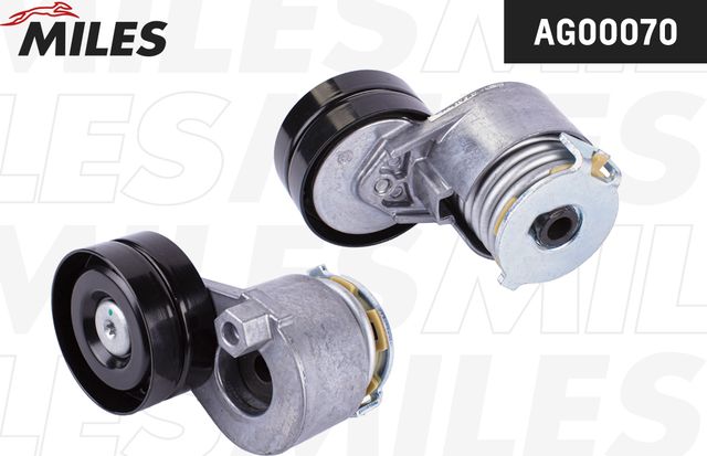 Натяжной ролик (натяжитель) приводного ремня Miles. Артикул AG00070