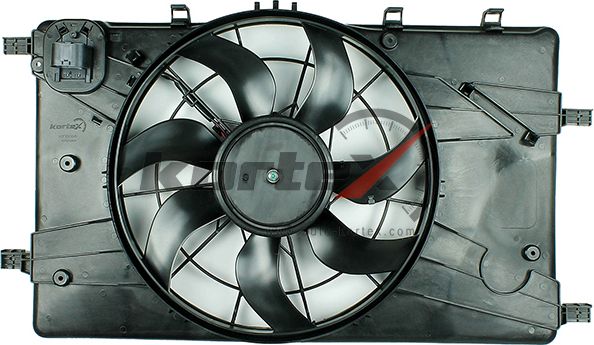 Вентилятор рад.охл.двиг.(с кожухом) (Kortex). Артикул KFD095