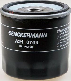 Масляный фильтр Denckermann для Volkswagen Jetta VI 2011-2019. Артикул A210743