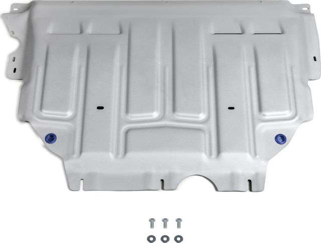 Защита Rival для картера и КПП Skoda Kodiaq (с Webasto) 2017-2026. Артикул 333.5127.1